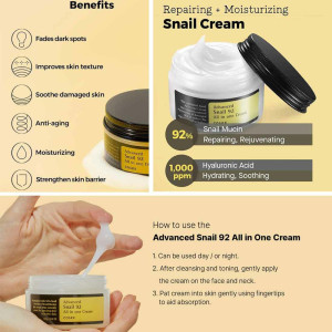 Cosrx Advanced Snail 92 All In One Cream – 100ml